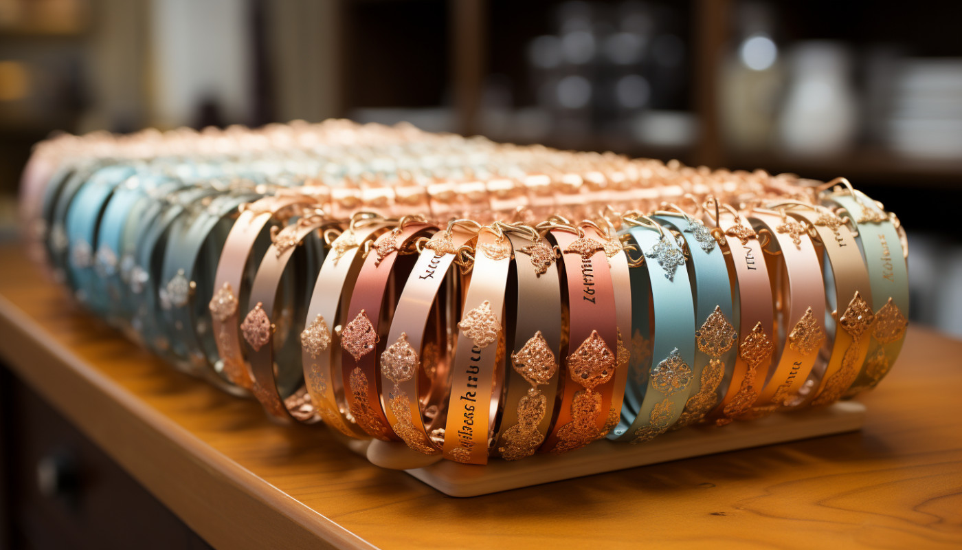 Divers - Les bracelets avec message dans la boutique de Lily